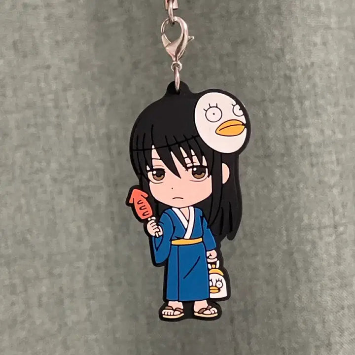 [BUNJANG] Gintama Katsura Keychain Charm / 은혼 카츠라 키링 굿즈