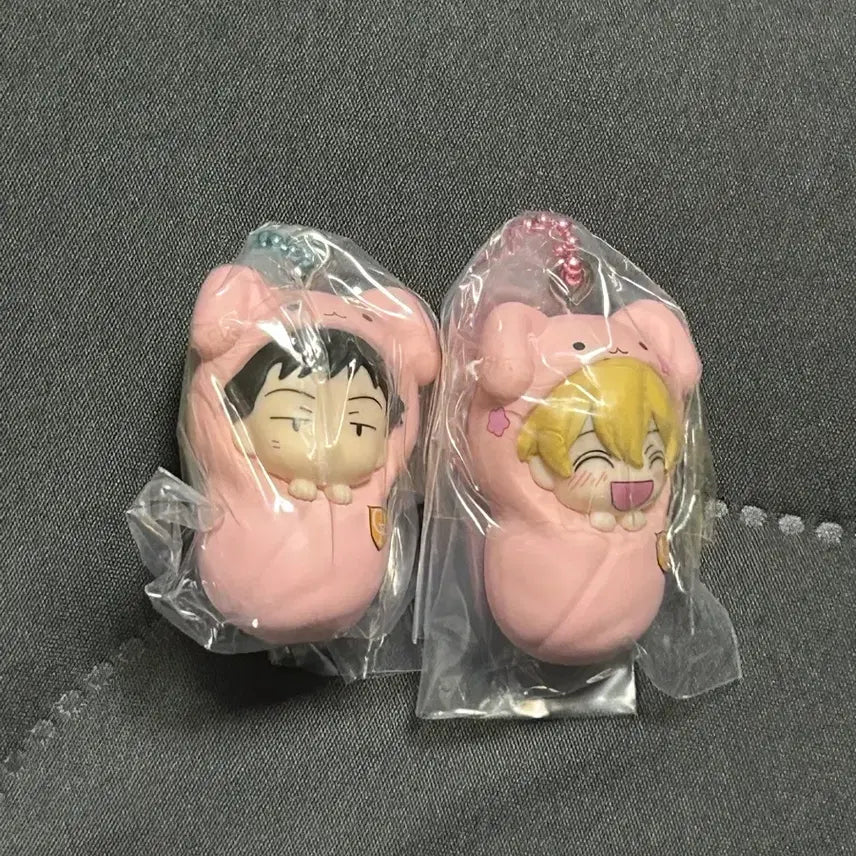 [BUNJANG] Ouran High School Host Club Obi Pouch Gacha Honey, Mori (Sealed) / 오란고교 호스트부 포대기 가챠 하니,모리 미개봉