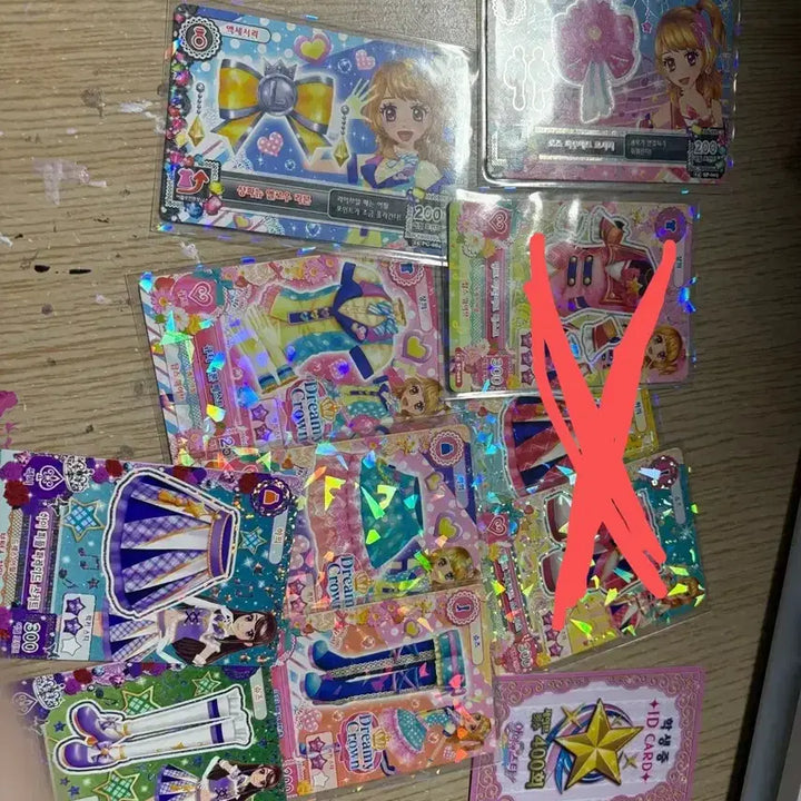[BUNJANG] Aikatsu! Cards Bundle (58 Cards) / 아이엠스타 카드 대량으로 팝니다