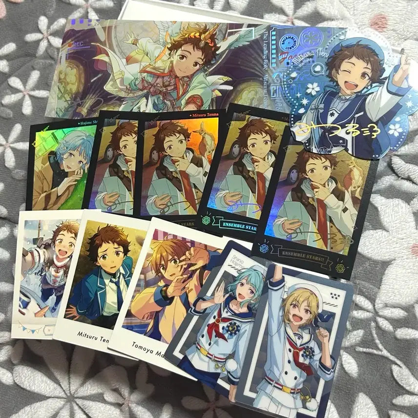 [BUNJANG] Ensemble Stars Mitsuru Bundle Set (Hajime, Nazuna, Tomoya) / 앙스타 미츠루 굿즈 일괄 양도(feat.하지메,나즈나,토모야)