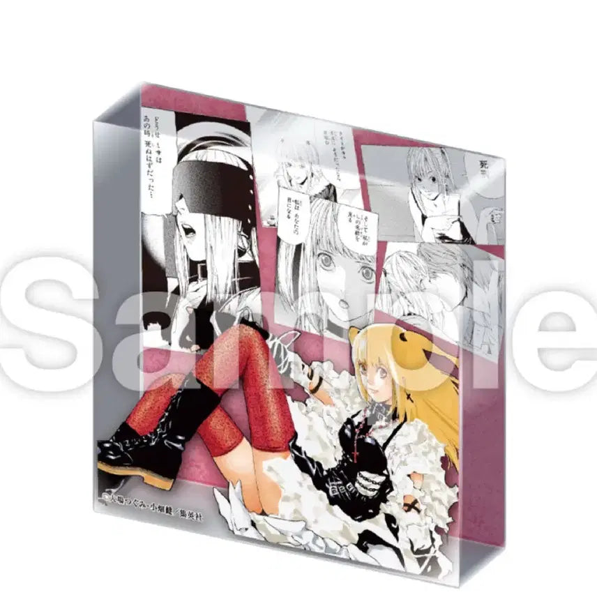 [BUNJANG] Death Note DMM Kuji Misäto Katsuragi Acrylic Block B-3 Prize / 데스노트 DMM 쿠지 B-3상 미사 아크릴 블록