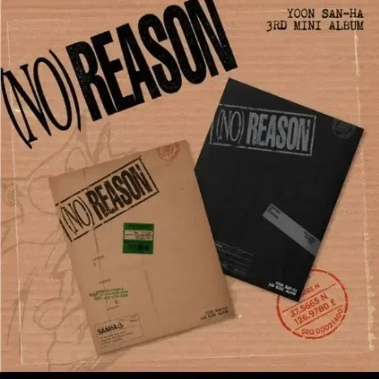 [BUNJANG] Yoon San-ha 3rd Mini Album NO REASON / 윤산하 (YOON SAN-HA) 3집 미니 NO REASON 앨범