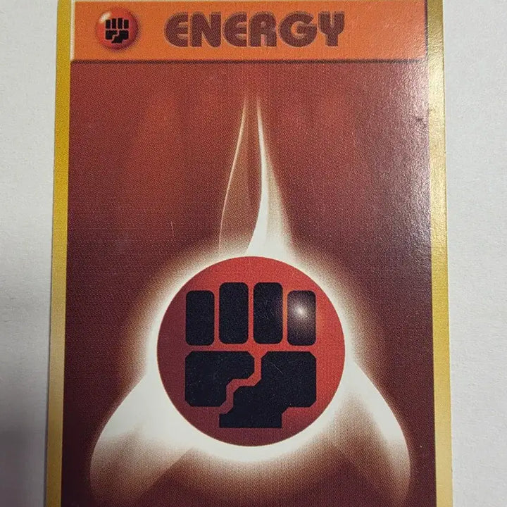 [BUNJANG] Pokemon Card 1996 Early Energy Card / 포켓몬카드 1996 초기 에너지 카드