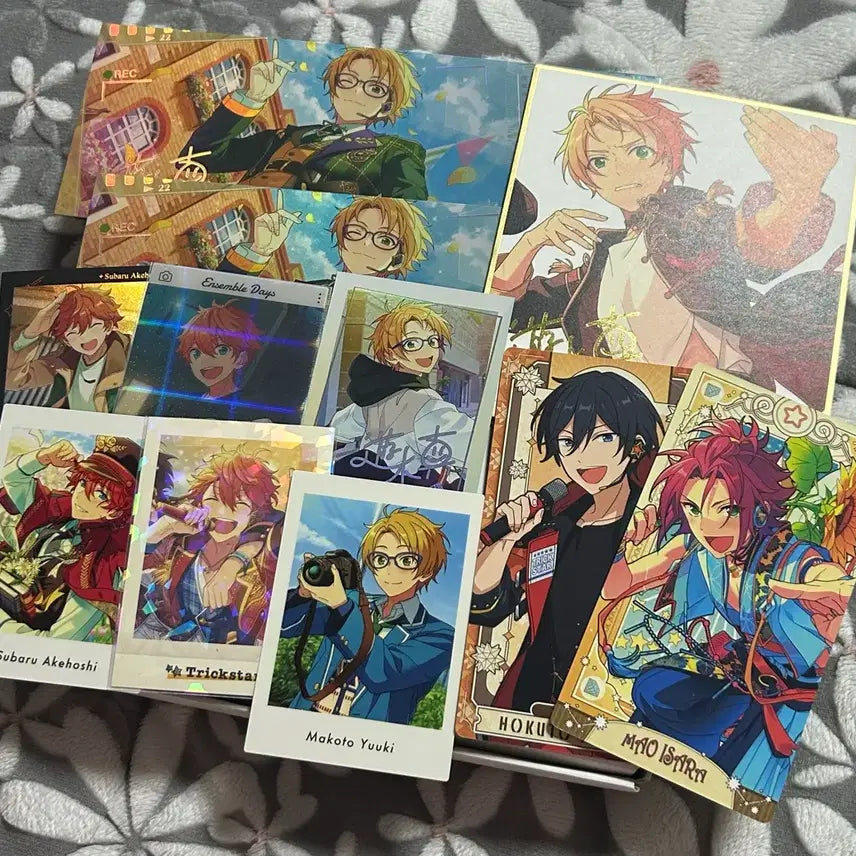 [BUNJANG] Ensemble Stars Makoto &amp; Subaru Goods Bundle Set / 앙상블 스타즈 마코토&amp;스바르 굿즈 일괄 양도