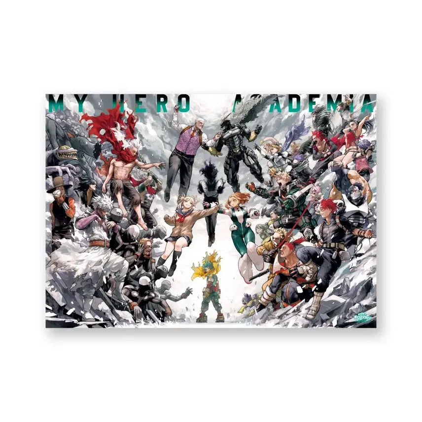 [BUNJANG] My Hero Academia Art Exhibition A-Class Digital Manuscript + Key Visual Poster Set Izuku / 나의히어로아카데미아 원화전 A반 디지털원고+키비주얼 포스터세트 미도리야