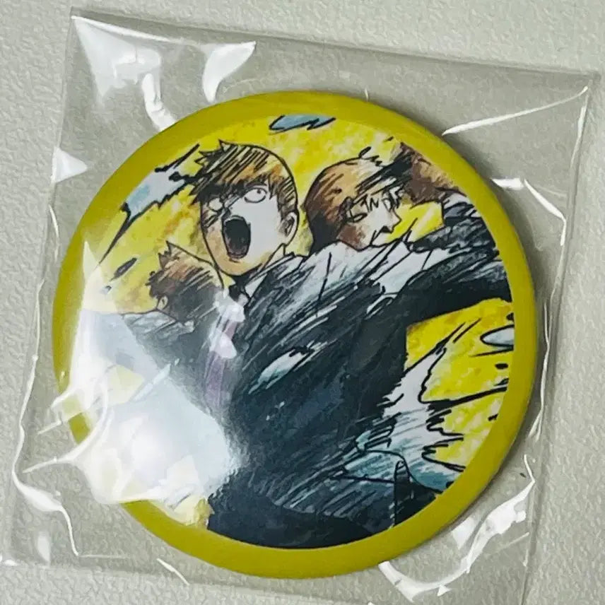 [BUNJANG] Mob Psycho 100 Reigen Can Badge / 모브사이코 레이겐 캔뱃지