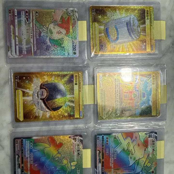 [BUNJANG] Pokemon Cards UR &amp; HR Set / 포켓몬카드 ur및 hr6장 판매합니다!