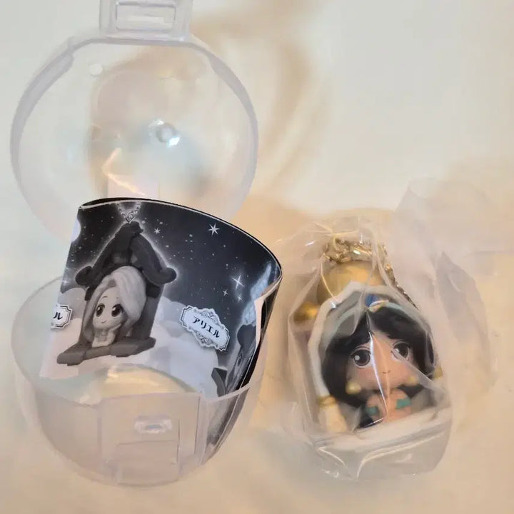 [BUNJANG] Disney Gachapon Jasmine Figure Keychain (Sealed) / [미개봉] 디즈니 가챠 > 자스민 피규어 키링
