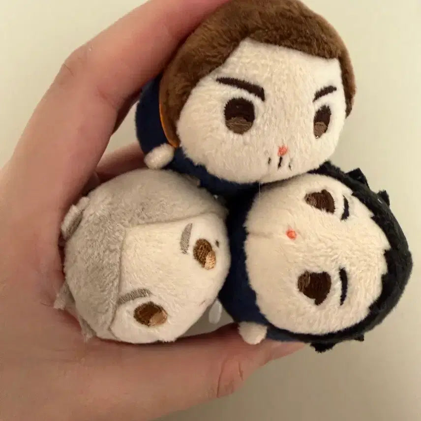 [BUNJANG] Haikyuu!! Asahi Daichi Sugawara Mini Mo Chi Masu Dolls Set / 하이큐 아사히 다이치 스가와라 미니모찌마스 인형