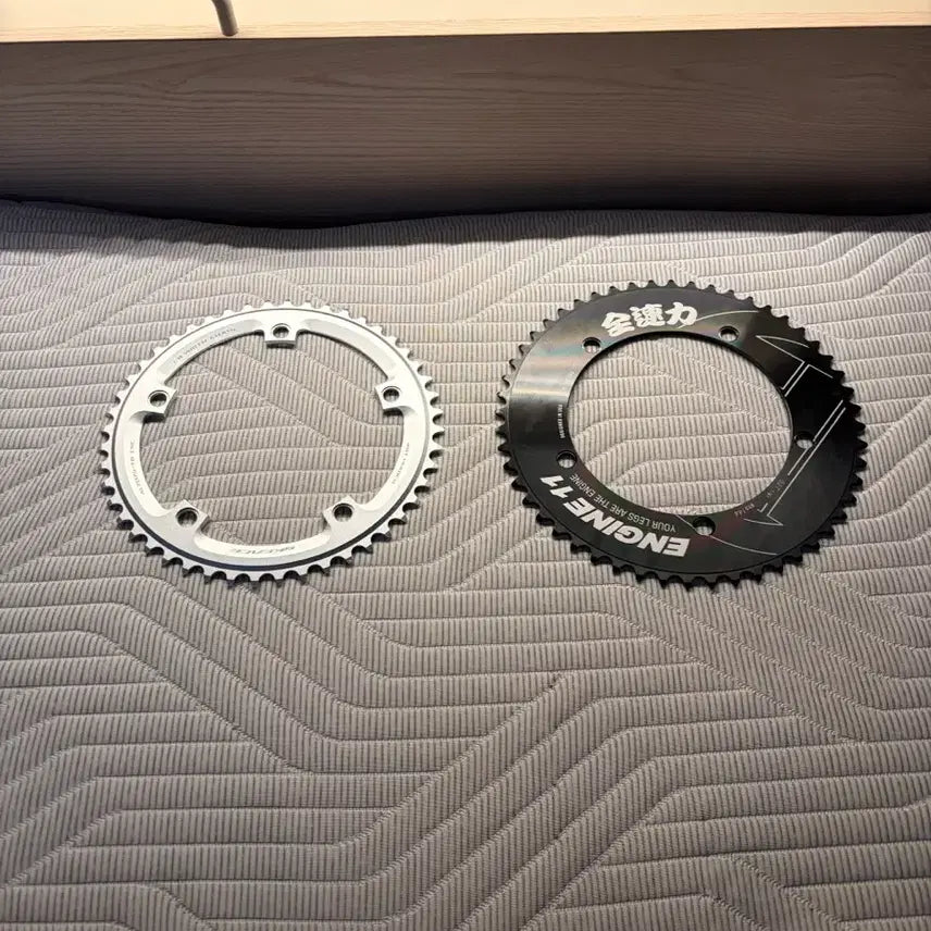 [BUNJANG] Engine11 Chainring (Black, 52T / Silver, 48T) / 엔진11 체인링