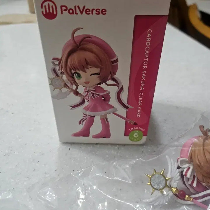 [BUNJANG] Palverse Cardcaptor Sakura Clear Card Figure / 팔버스 카드캡터 체리 클리어 카드 피규어