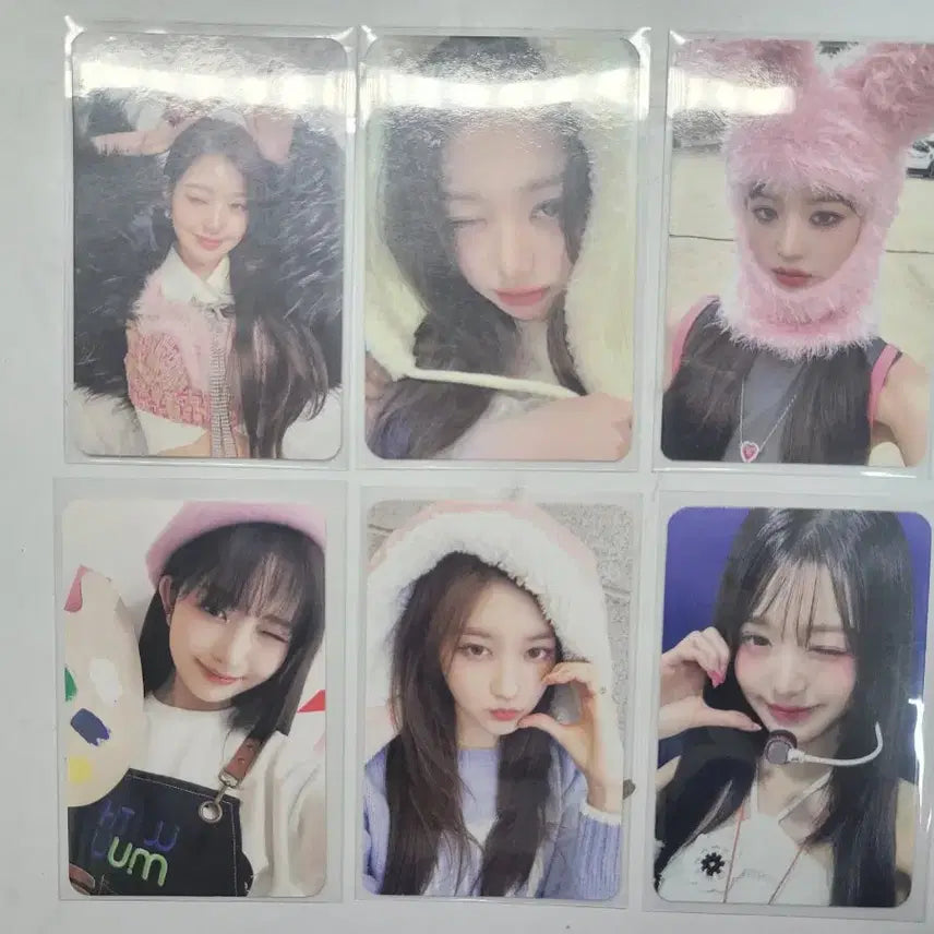 [BUNJANG] IVE Jang Wonyoung Yujin Gaeul Rei Liz Photo Card Bundle Set / 찐 급처 폭덤+공굿덤 5장) 아이브 포토카드 일괄 원영리즈이서가을레이유진