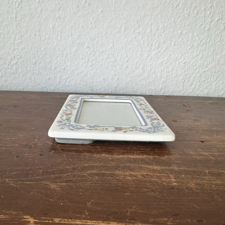 [BUNJANG] German Vintage Ceramic Ribbon Frame / 독일)빈티지 도자기 리본액자