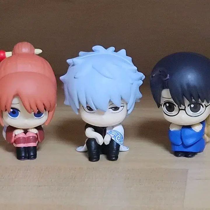 [BUNJANG] Gintama Machiboke Gintoki Kagura Shinpachi Gacha Figure Bundle Set / 은혼 마치보케 긴토키 카구라 신파치 가챠 피규어 일괄