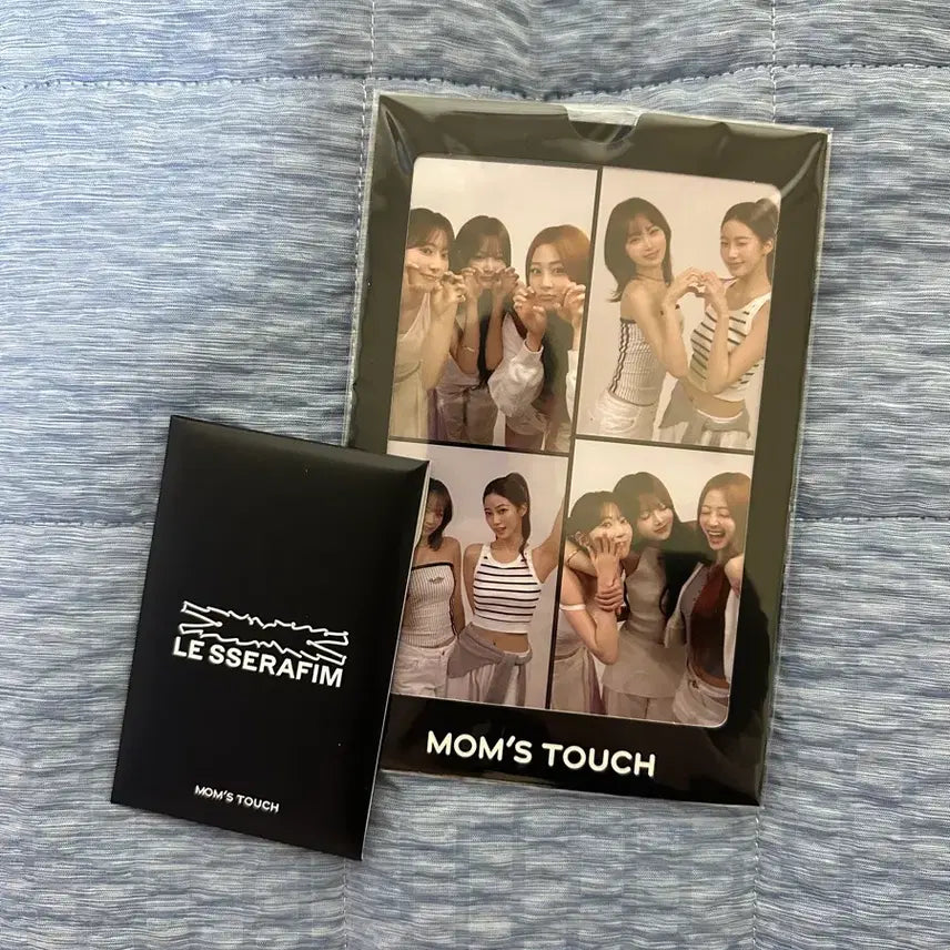 [BUNJANG] LE SSERAFIM Momstouch Photocard Sealed / 르세라핌 맘스터치 포카 미개봉 + 인생네컷