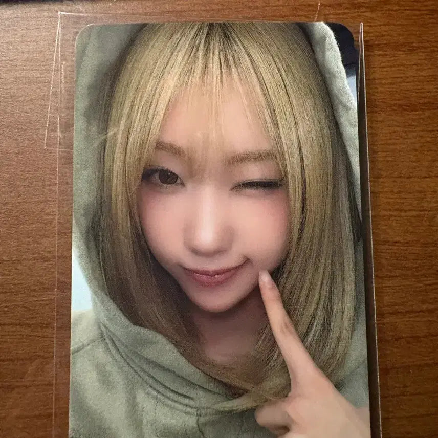 [BUNJANG] IZNA Set The Tempo Mnet Lucky Draw Photocard / 이즈나 정은 엠넷머치 특전 볼콕