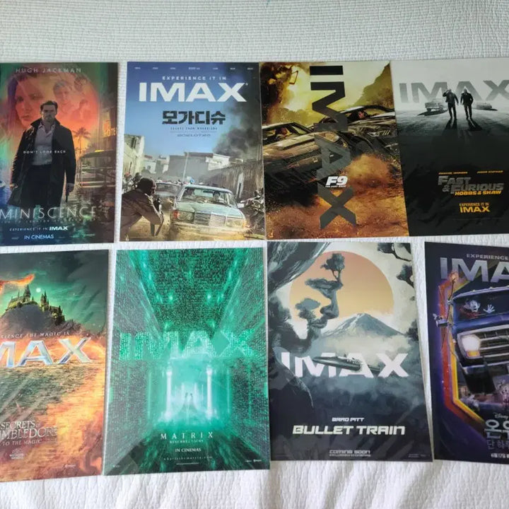 [BUNJANG] IMAX Poster Bundle Set (24 Types) / IMAX 포스터 24종 일괄 판매합니다.