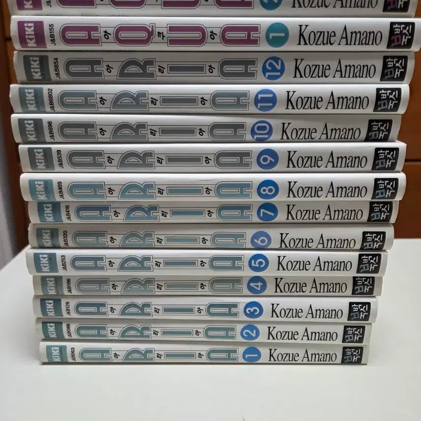 [BUNJANG] Aria Aqua Complete Set (Volumes 1-14) / 아리아 아쿠아 만화책 총 14권 일괄