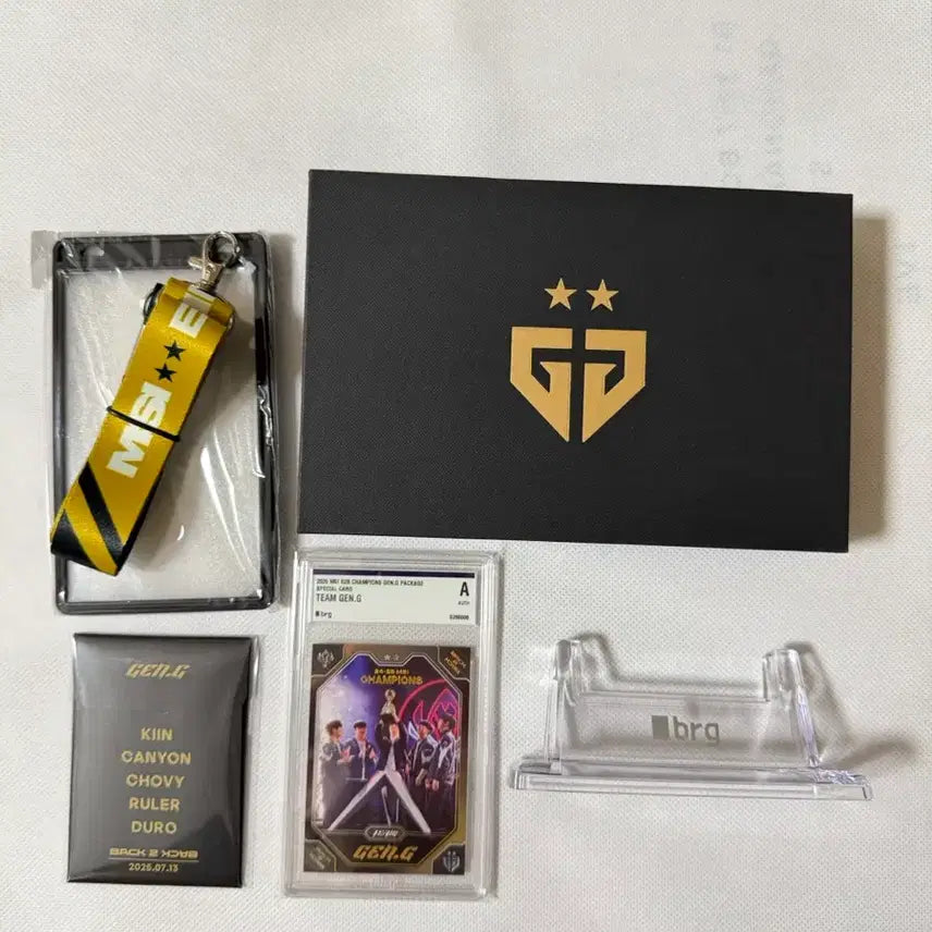 [BUNJANG] Gen.G 2025 MSI B2B Collection Card Set / 젠지 2025 MSI B2B COLLECTION CARD SET