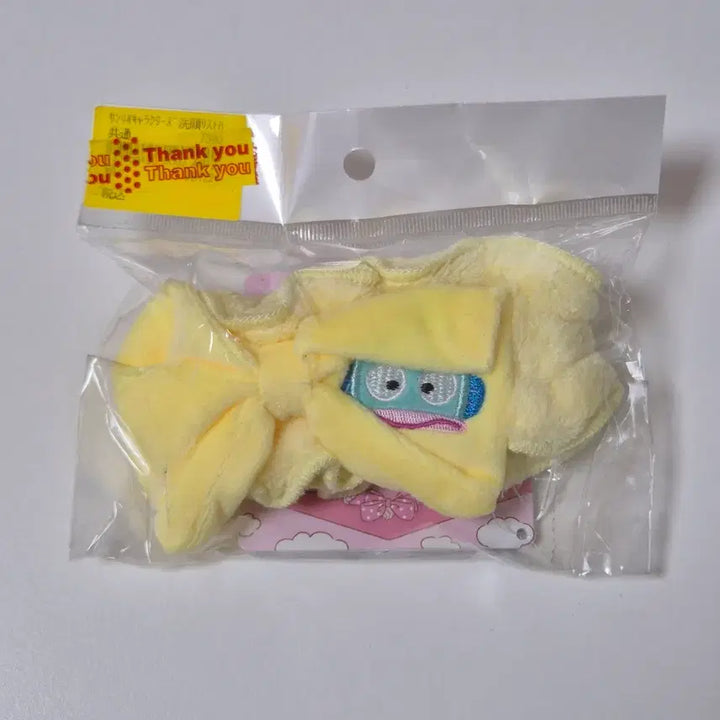 [BUNJANG] Sanrio Hangyodon Ribbon Headband / 산리오 한교동 리본 헤어밴드 세안밴드