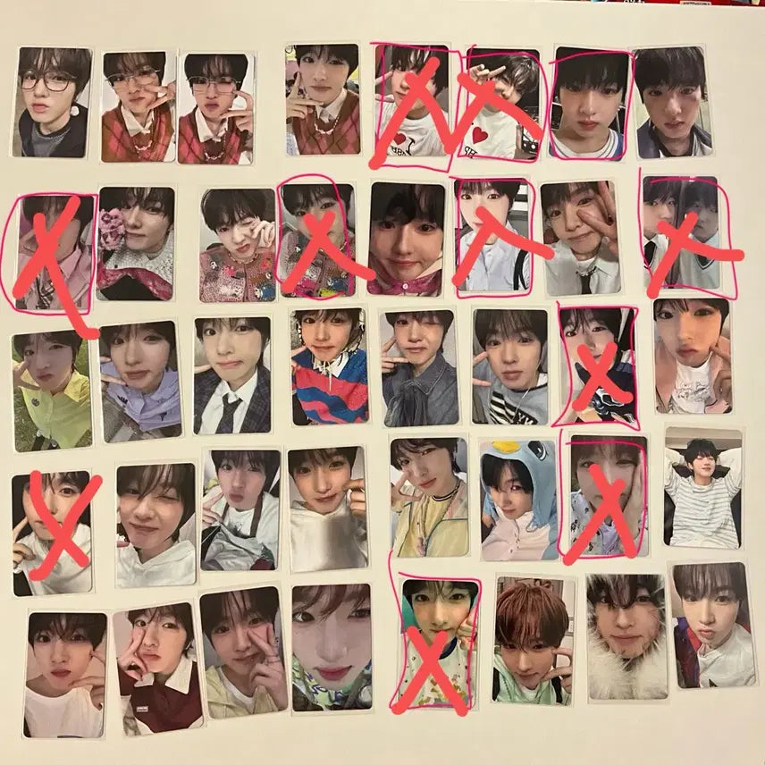 [BUNJANG] NCT Wish Sakuya Bundle Set Photocard / 엔기티위시 사쿠야 포카 일괄 판매합니다