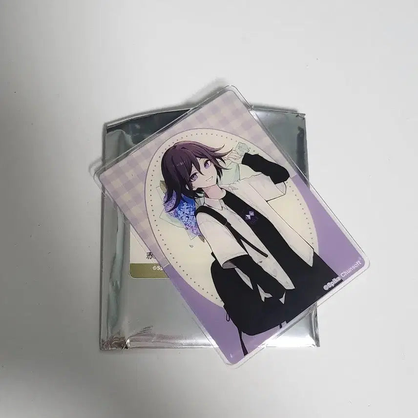 [BUNJANG] Danganronpa: Another Episode "Space à la mode" Collaboration Oma Acrylic Card / 뉴단간론파 Space A la mode 콜라보 오마 아크릴 카드 판매