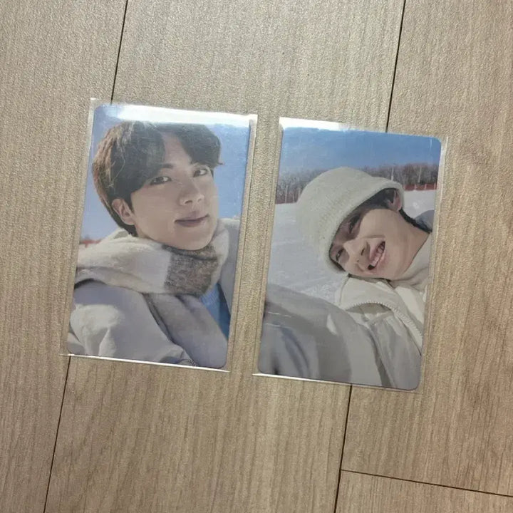 [BUNJANG] BTS Jin V Winter Package Photocard Set / 방탄 bts 윈터패키지 미니 포카 석진 태형