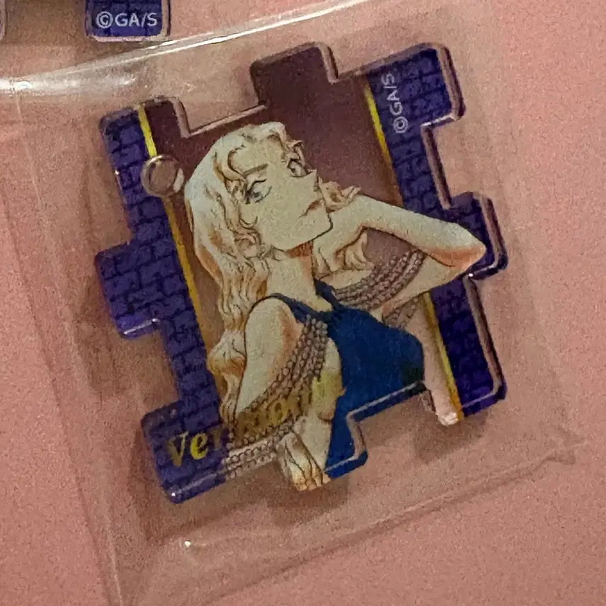[BUNJANG] Detective Conan Vermouth Original Drawing Keyring / 명탐정코난 베르무트 원화 키링
