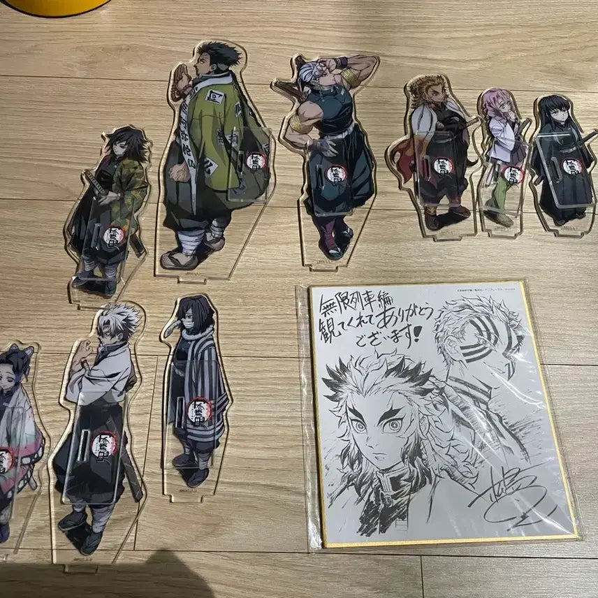 [BUNJANG] Demon Slayer Acrylic Stands &amp; Bonus Goods Bundle / 귀멸의 칼날 굿즈 일괄 판매