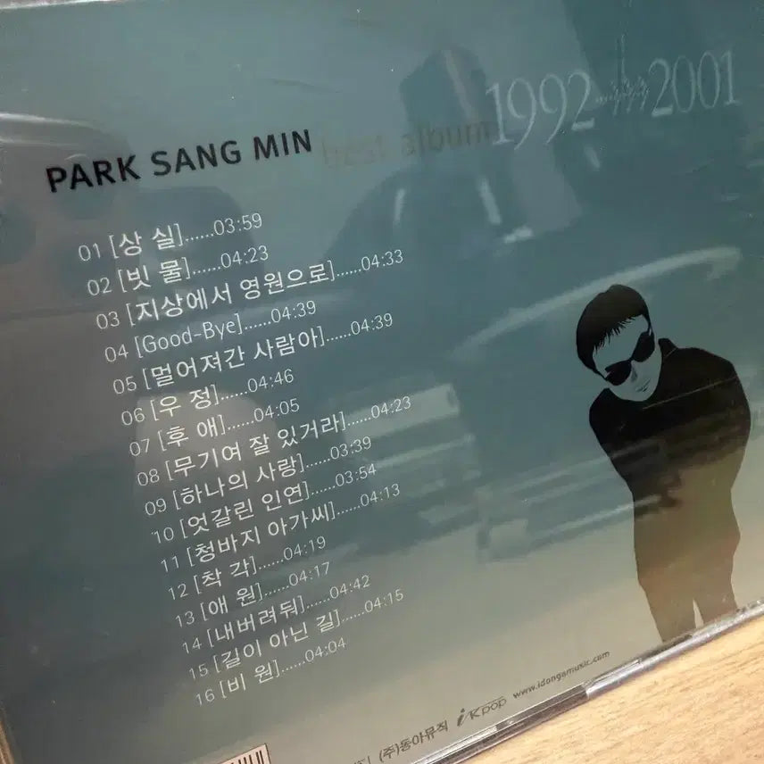 [BUNJANG] Park Sang Min Best (2001) "Farewell, My Weapon" CD / 박상민  Best(2001) - 무기여 잘있거라 / CD