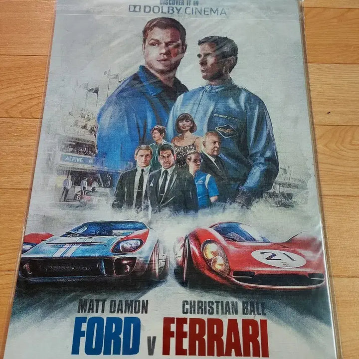 [BUNJANG] Ford v Ferrari Dolby Cinema Poster / 포드페라리 돌비 포스터 판매합니다
