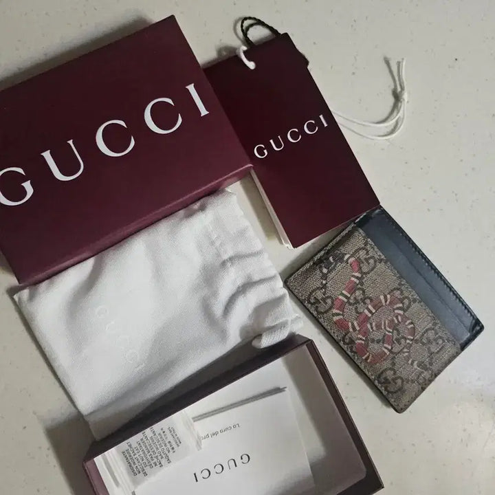 [BUNJANG] Gucci Snake Card Wallet / 구찌 스네이크 카드지갑