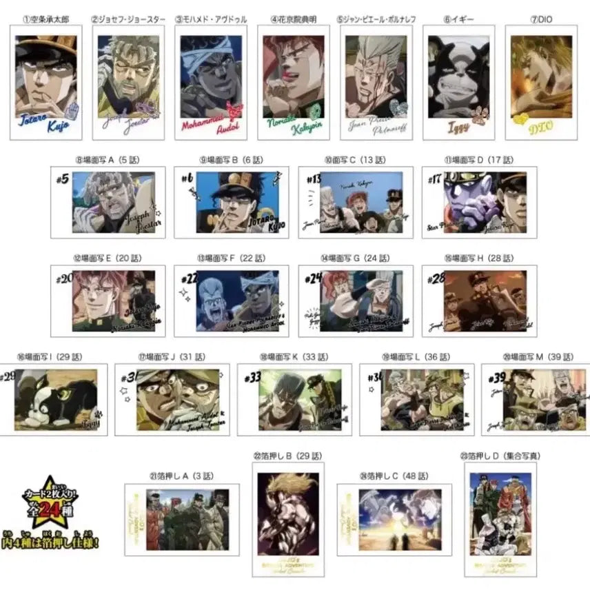 [BUNJANG] Bandai JoJo&
