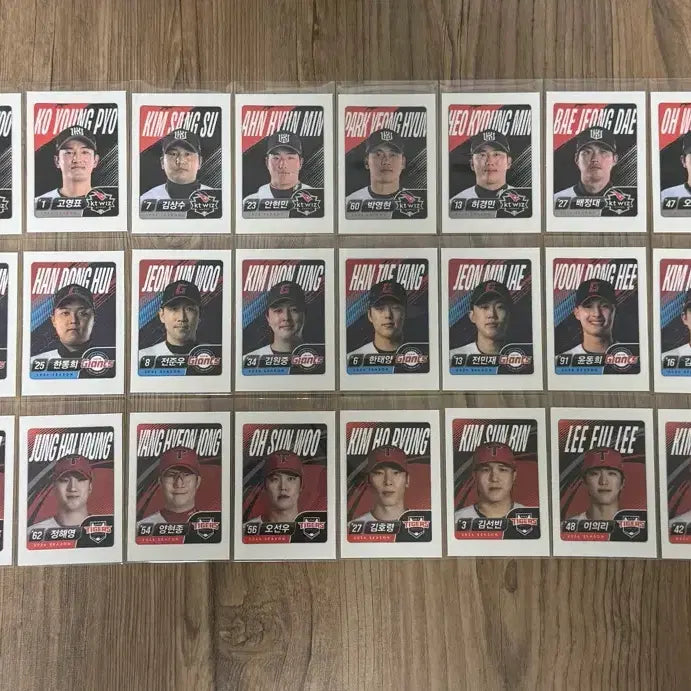 [BUNJANG] Lotte Wellfood KBO Full Set Collectible Stickers / 롯데웰푸드 KBO 띠부씰 전종팝니다