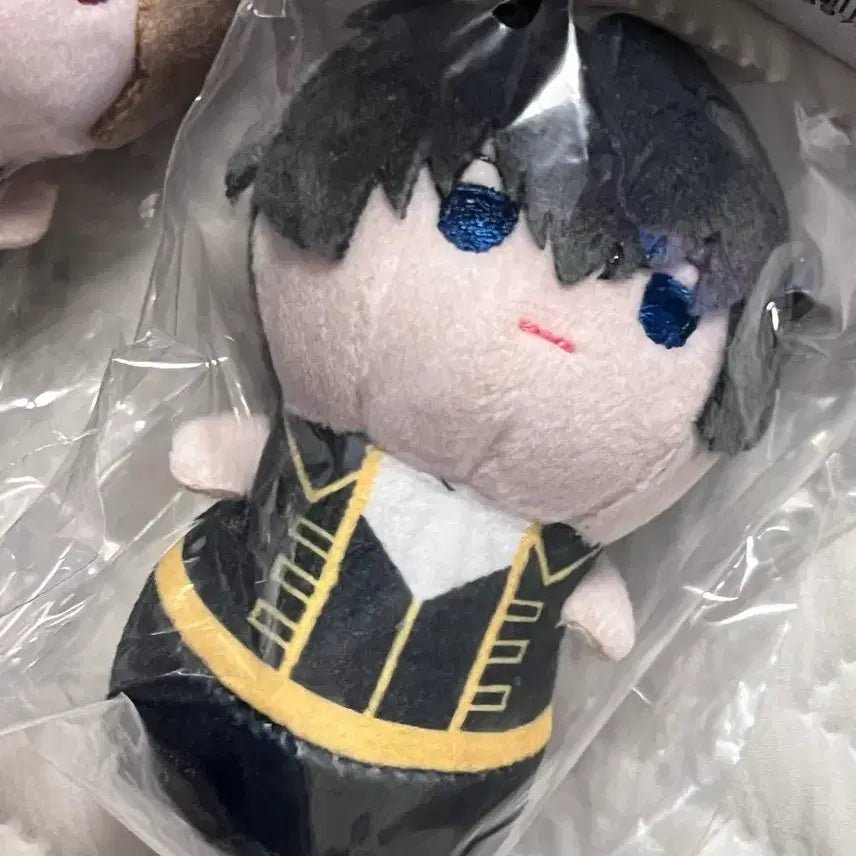 [BUNJANG] Gintama Okita Sougo &amp; Hijikata Toushiro Mochi-Mascot Plush Set (Sealed, Bundle) / 미개봉, 일괄) 은혼 소고 히지카타 모찌마스 터치