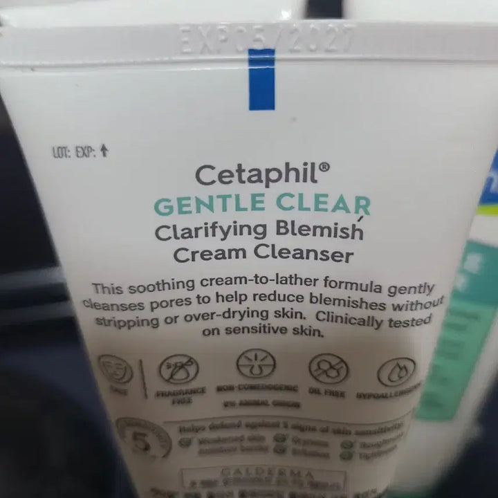 [BUNJANG] Cetaphil Gentle Clear Gentle Cleanser 124ml (3-Pack) / 세타필 젠클 클리어 약산성 클렌저 124ml 3개