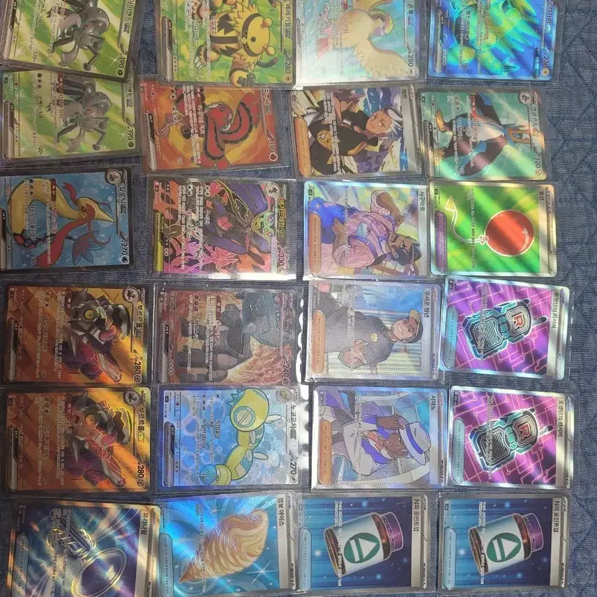 [BUNJANG] Pokemon Cards SR Bundle Set / 포켓몬 카드 sr카드 일괄 판매