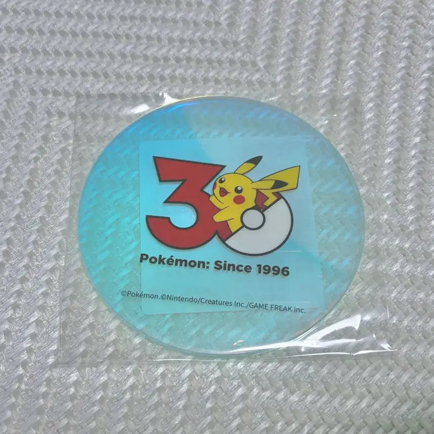 [SOLD OUT] 피카츄 30주년 코스터 중포센 특전 미개봉