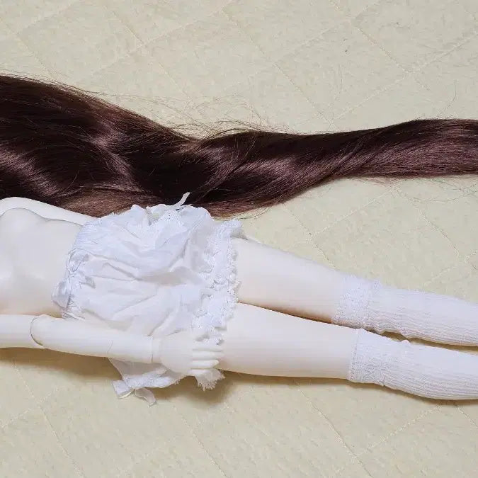 [BUNJANG] Volks 9-10 inch Long Straight Wig / 구체관절인형 9-10인치 보크스 롱스트레이트 가발