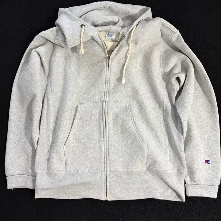 [BUNJANG] Champion Reverse Weave Hoodie Grey / [Champion] 챔피온 리버스위브 후드티 그레이