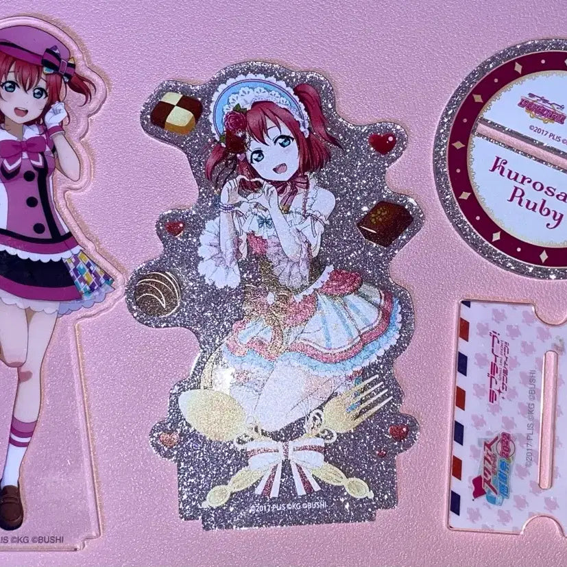 [BUNJANG] Love Live! Ruby Acrylic Bundle Set / 러브라이브 루비 아크릴 일괄