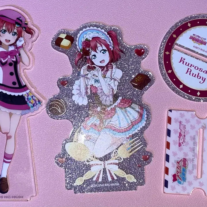 [BUNJANG] Love Live! Ruby Acrylic Bundle Set / 러브라이브 루비 아크릴 일괄