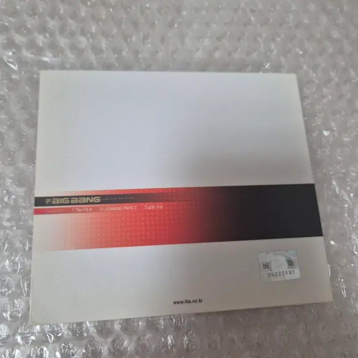 [BUNJANG] BIGBANG Fila Limited Edition Album CD / 빅뱅 BIGBANG 휠라 앨범 CD