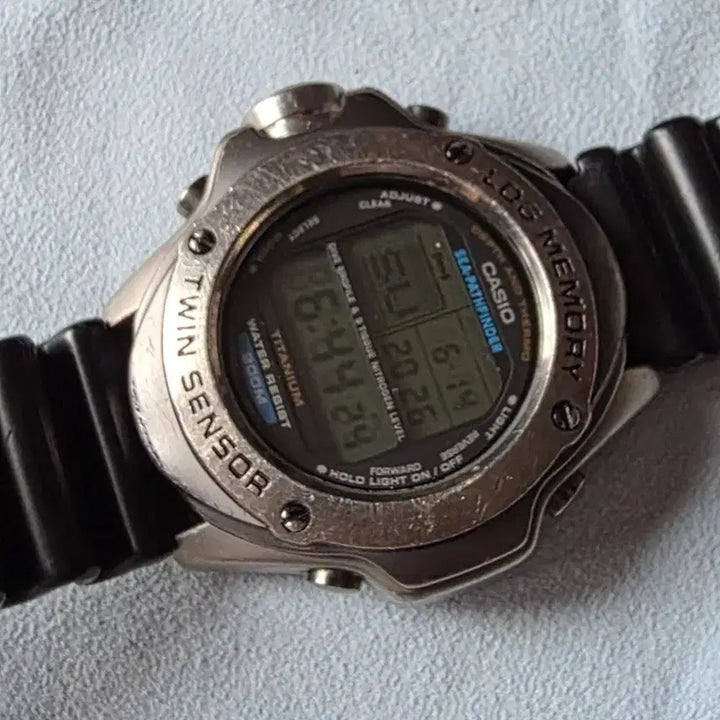 [BUNJANG] Casio Vintage Sea-Pathfinder SPF-100 Titanium Watch / 카시오 빈티지 씨패스파인더 SPF-100 티타늄 시계 판매 교환 합니다