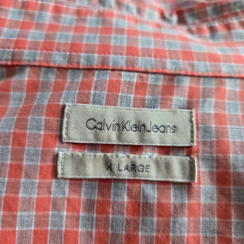 [SOLD OUT] 캘빈클라인 체크셔츠