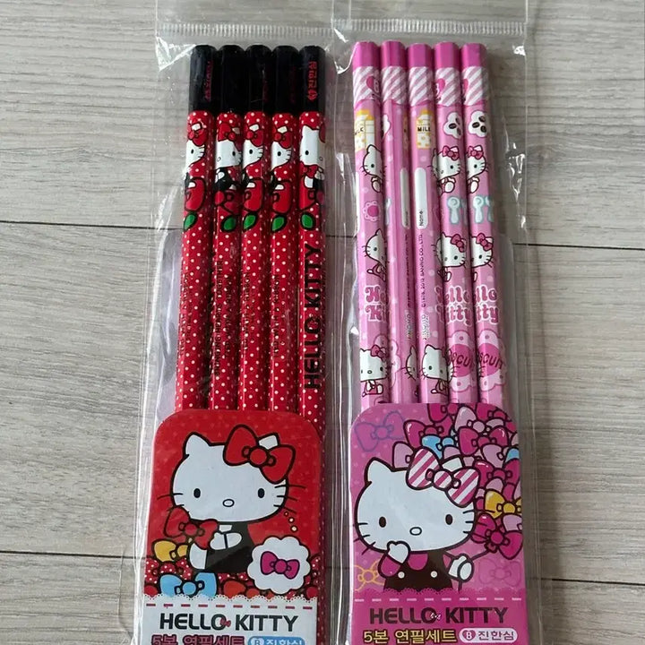 [BUNJANG] Hello Kitty Vintage Pencils (Bundle Set) / 고전 헬로키티 연필(일괄)