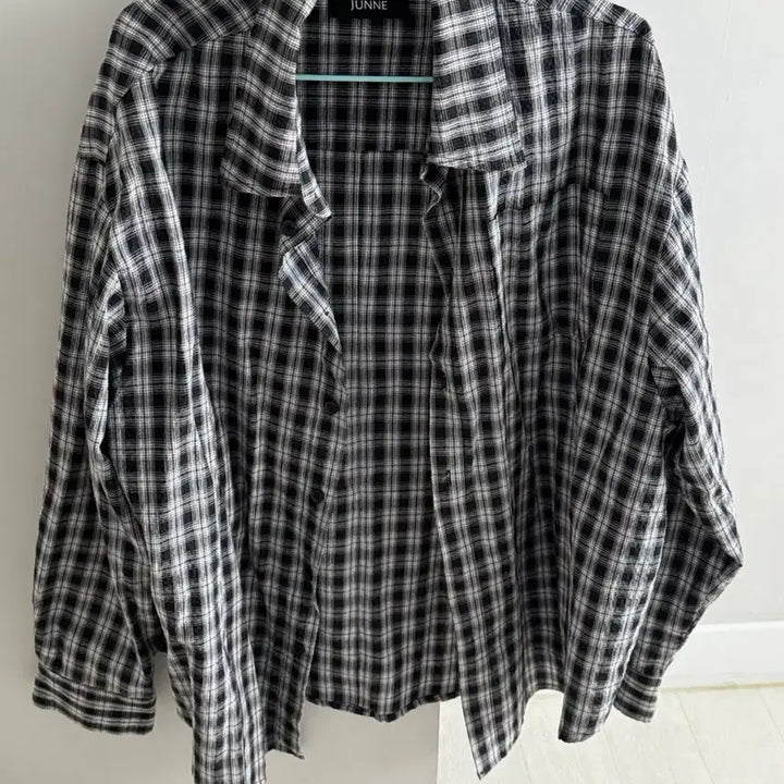[SOLD OUT] [S] 준느 체크 셔츠