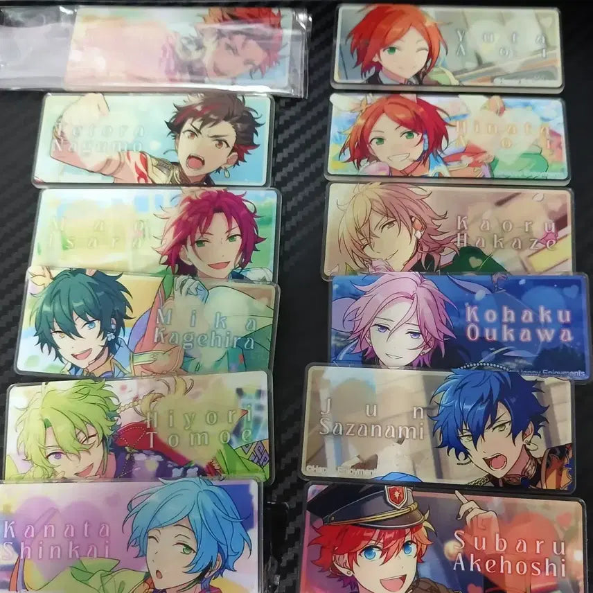 [BUNJANG] Ensemble Stars Acrylic Name Tag &amp; Can Badge Bundle Set / 앙스타 아크릴 명찰 / 캔뱃지 일괄
