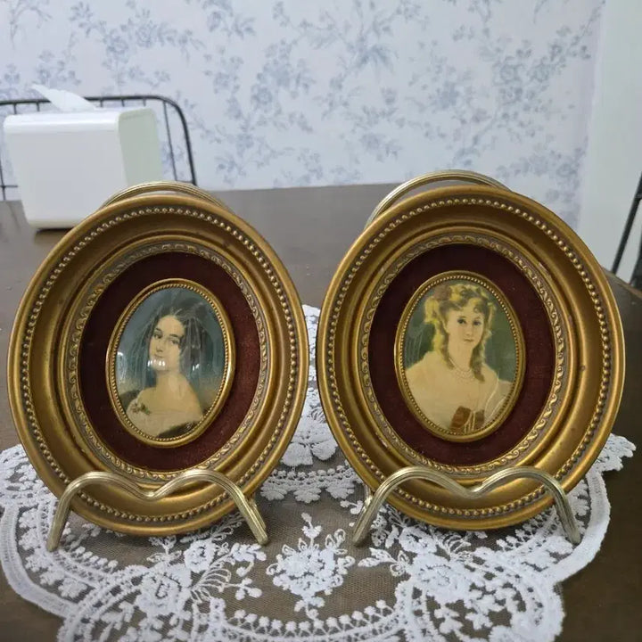 [BUNJANG] Cameo Creation Portrait Painting Framed Art / 카메오  크라에이션 여인명화