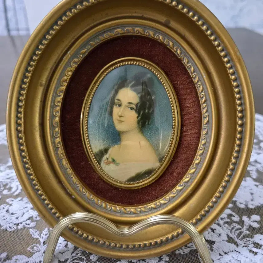 [BUNJANG] Cameo Creation Portrait Painting Framed Art / 카메오  크라에이션 여인명화